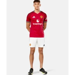 Outlet adidas Adults Manchester United 25/26 Home Shorts White