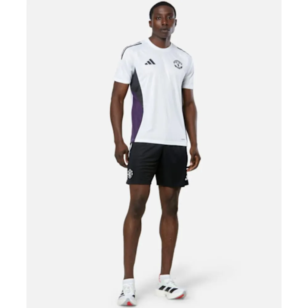 New adidas Adults Manchester United Training Short Black