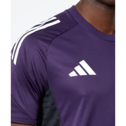 Clearance adidas Adults Manchester United Training T-Shirt Purple