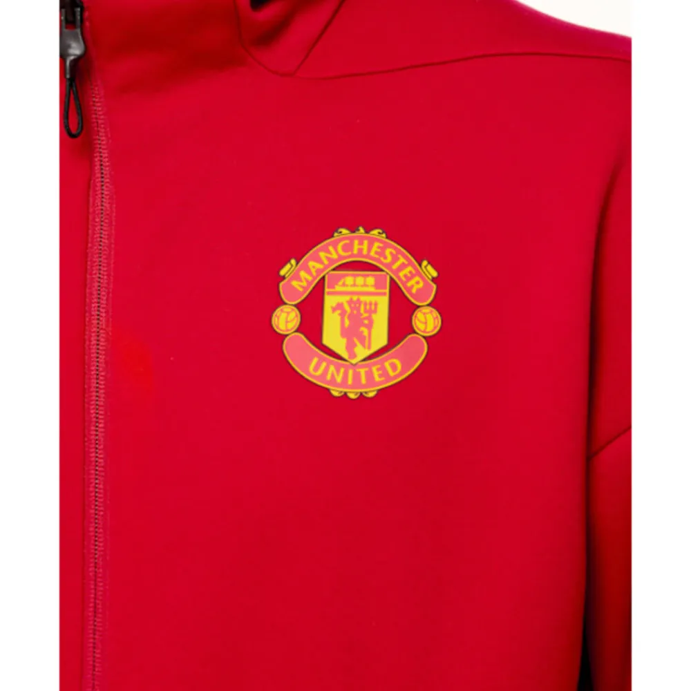 Outlet adidas Adults Manchester United Anthem Jacket Red
