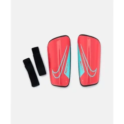 New Nike Adults Mercurial Hardshell Shin Guard Red