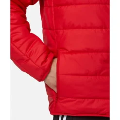 New adidas Adults Munster Itavic 3 Stripe Jacket Red