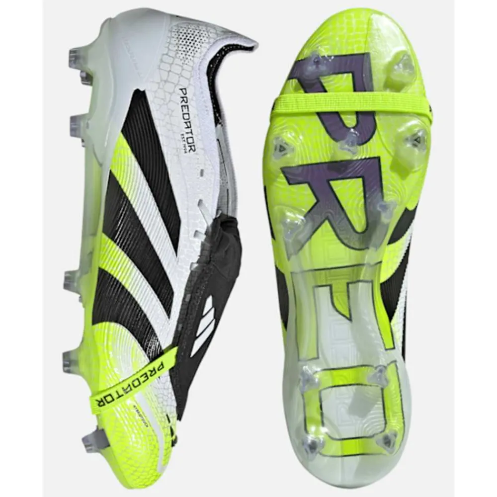 New adidas Adults Predator Elite FT Firm Ground White