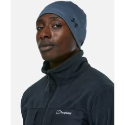 Clearance Under Armour Adults Running Storm Beanie Grey