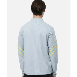 New O'Neills Adults Wexford Weston Half Zip Brushed Top Grey