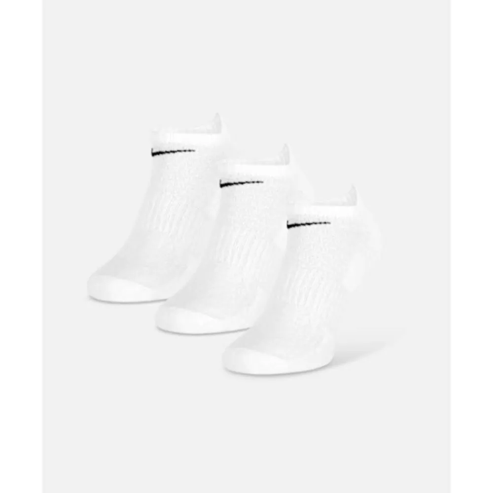 Online Nike Everyday Cushion No Show 3 Pack Socks White
