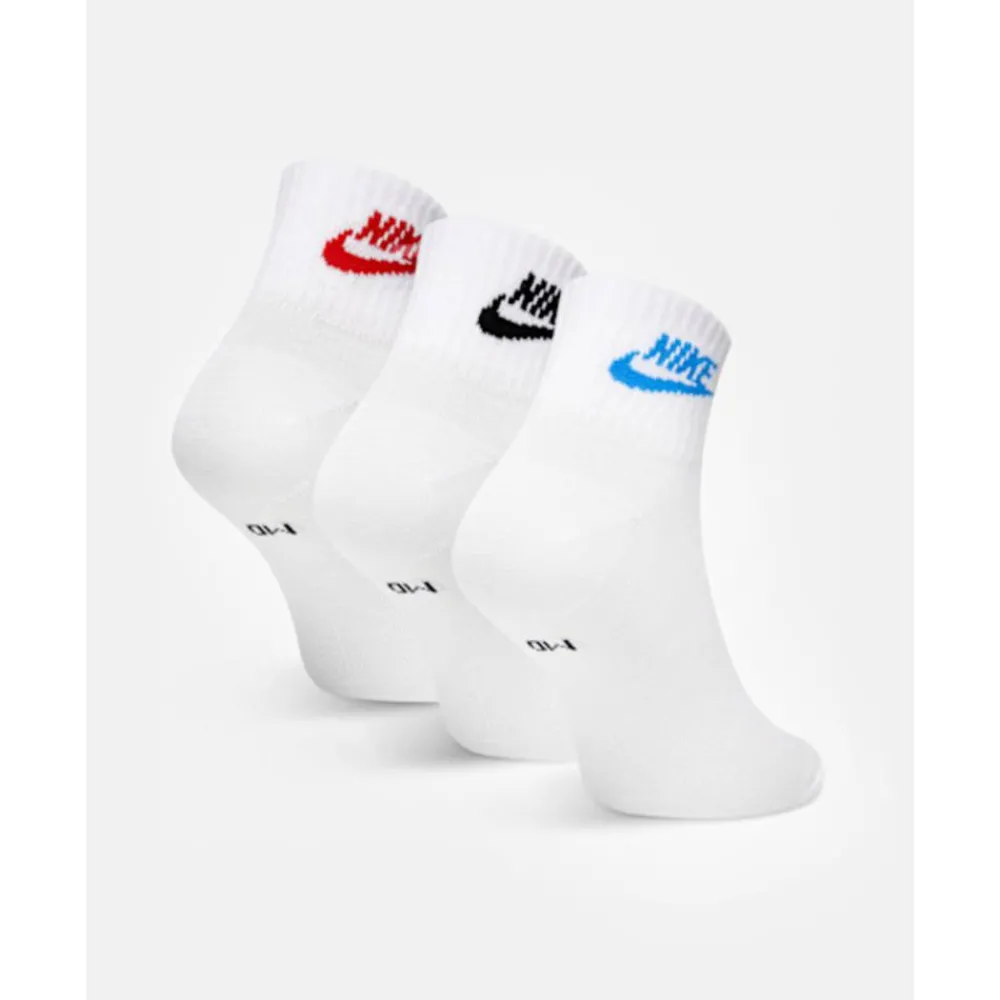 Sale Nike Everyday Essential 3 Pack Ankle Socks White