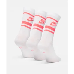 Clearance Nike Everyday Essential 3 Pack Crew Socks White