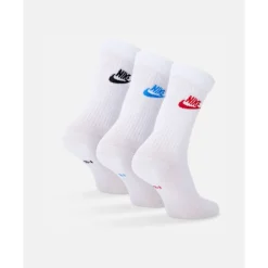 Sale Nike Everyday Essential 3 Pack Crew Socks White