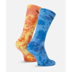 Sale Nike Everyday Plus 2 Pack Dye Crew Socks Assorted