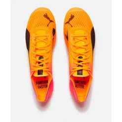 Hot Puma evoSPEED Distance Nitro Elite+ 4 Track Spikes Orange