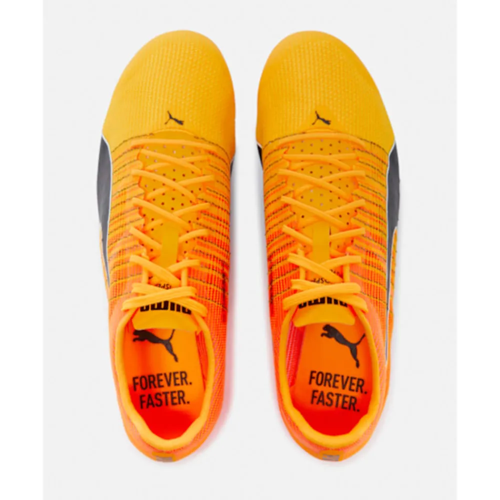Best Puma evoSPEED Future Faster+ 4 Sprint Spikes Orange