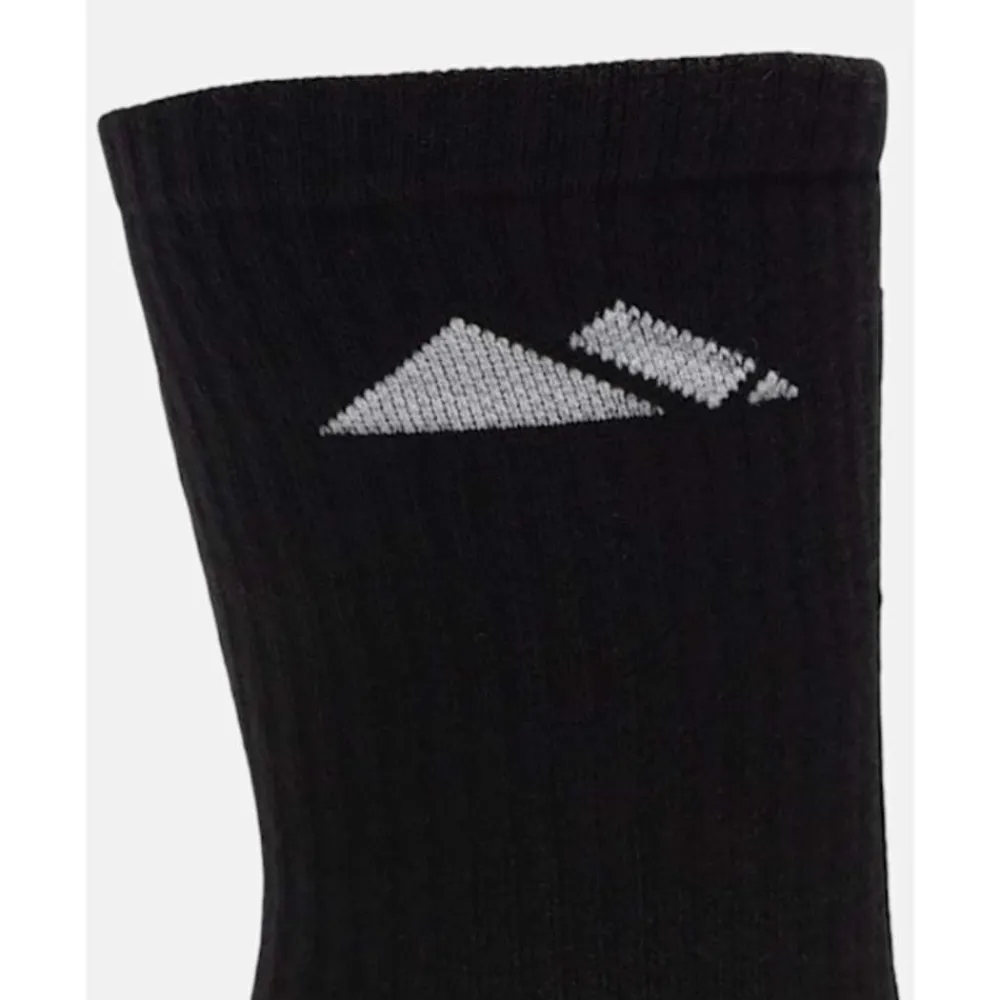 Sale Monterrain FORM CORE CUSHIONED CREW SOCK 3 X PACK Black