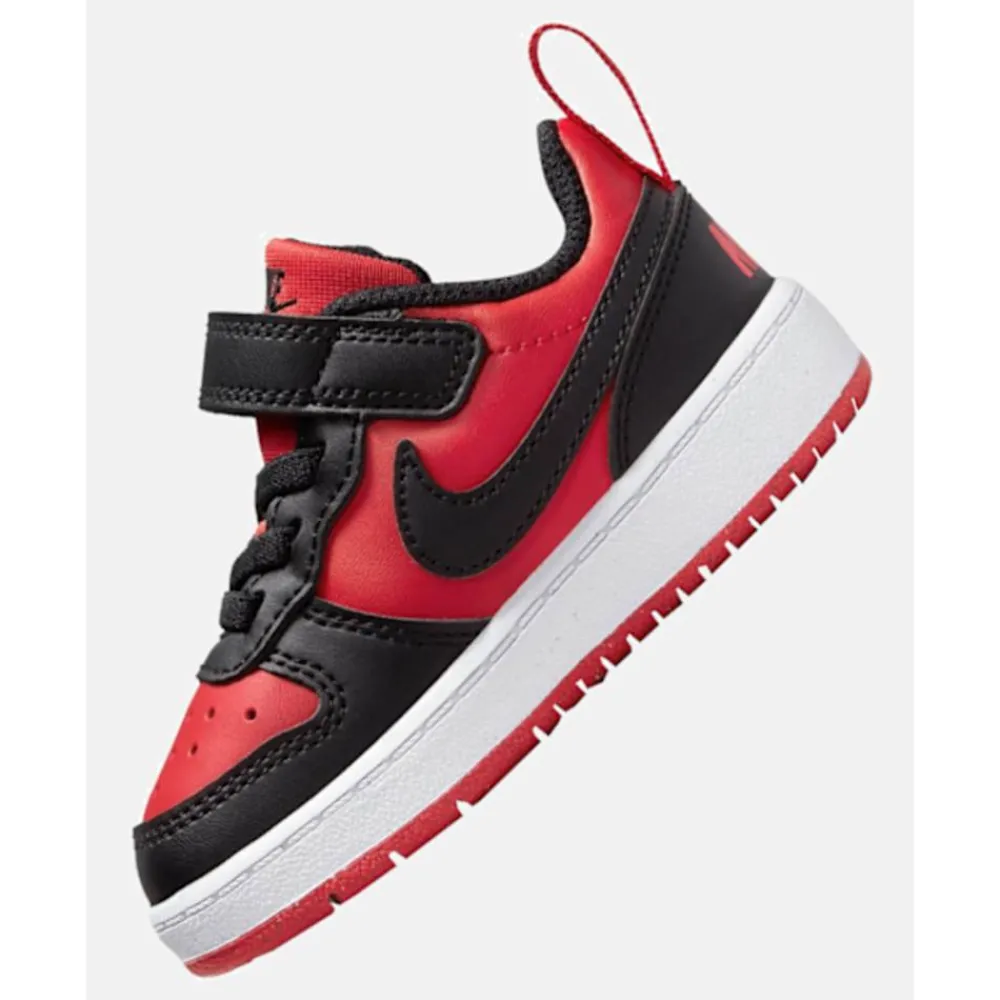 New Nike Infant Court Borough Low Recraft Black