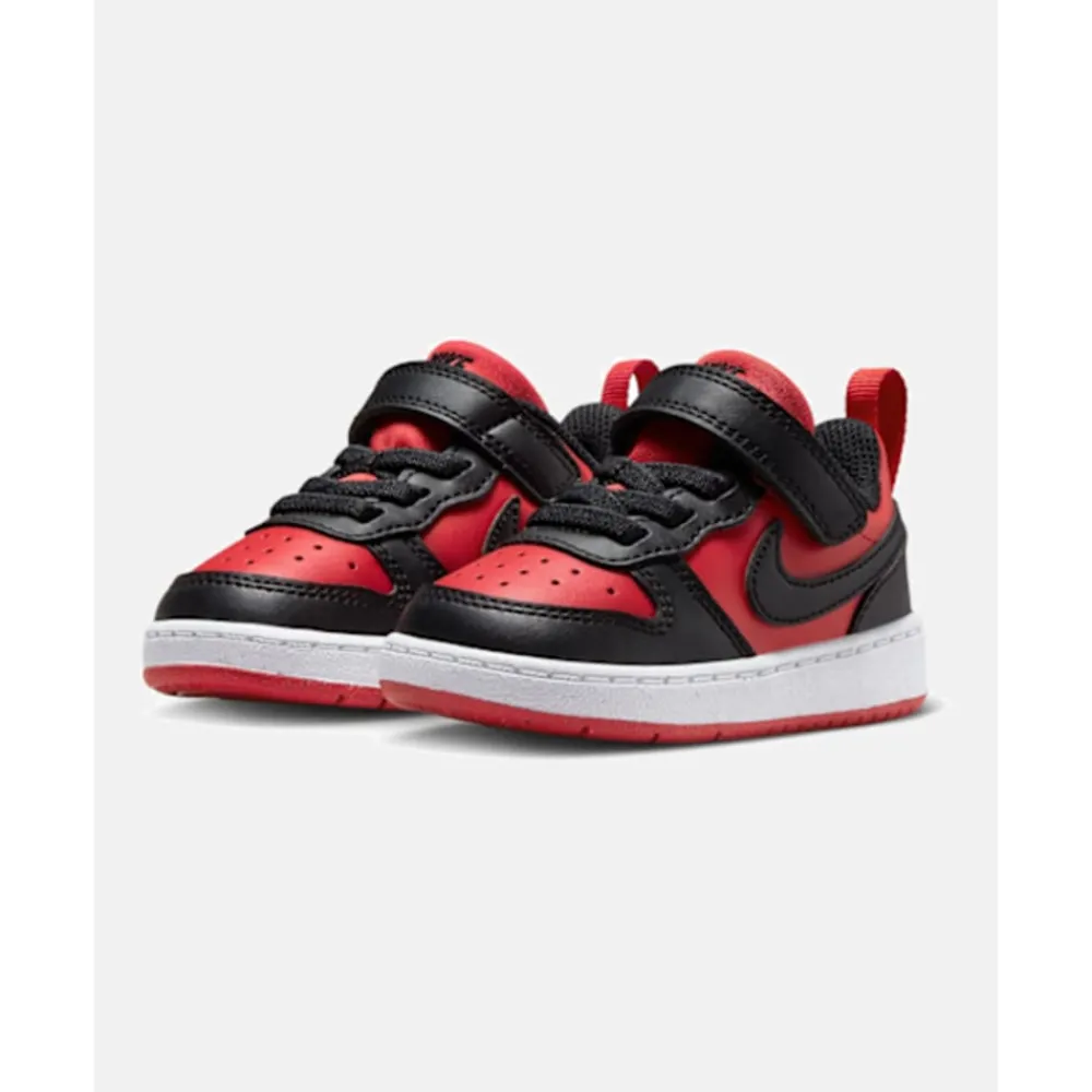 New Nike Infant Court Borough Low Recraft Black
