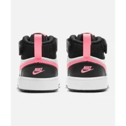 Discount Nike Infant Court Borough Mid 2 Black