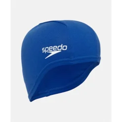 Clearance Speedo Junior Polyester Cap Blue