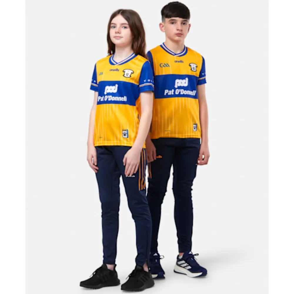 Best O'Neills Kids Clare Home Jersey Yellow