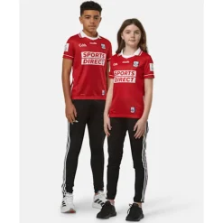 Clearance O'Neills Kids Cork 24/25 Home Jersey Red