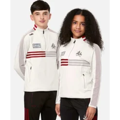 Sale O'Neills Kids Cork Nepal Half Zip Top White