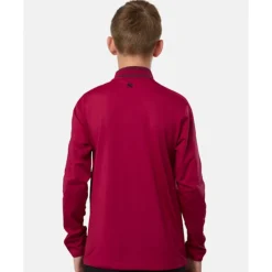 New O'Neills Kids Cork Nepal Half Zip Top Red