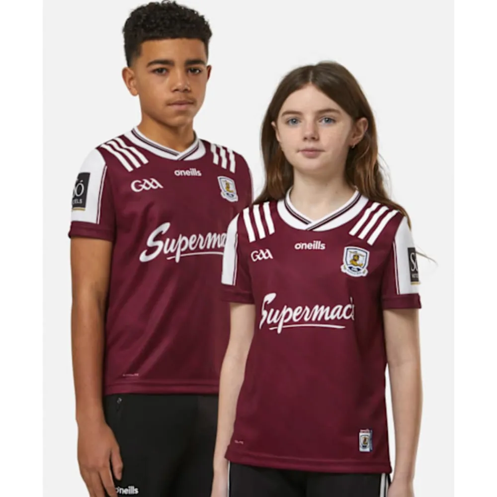 Discount O'Neills Kids Galway 24/25 Home Jersey Purple