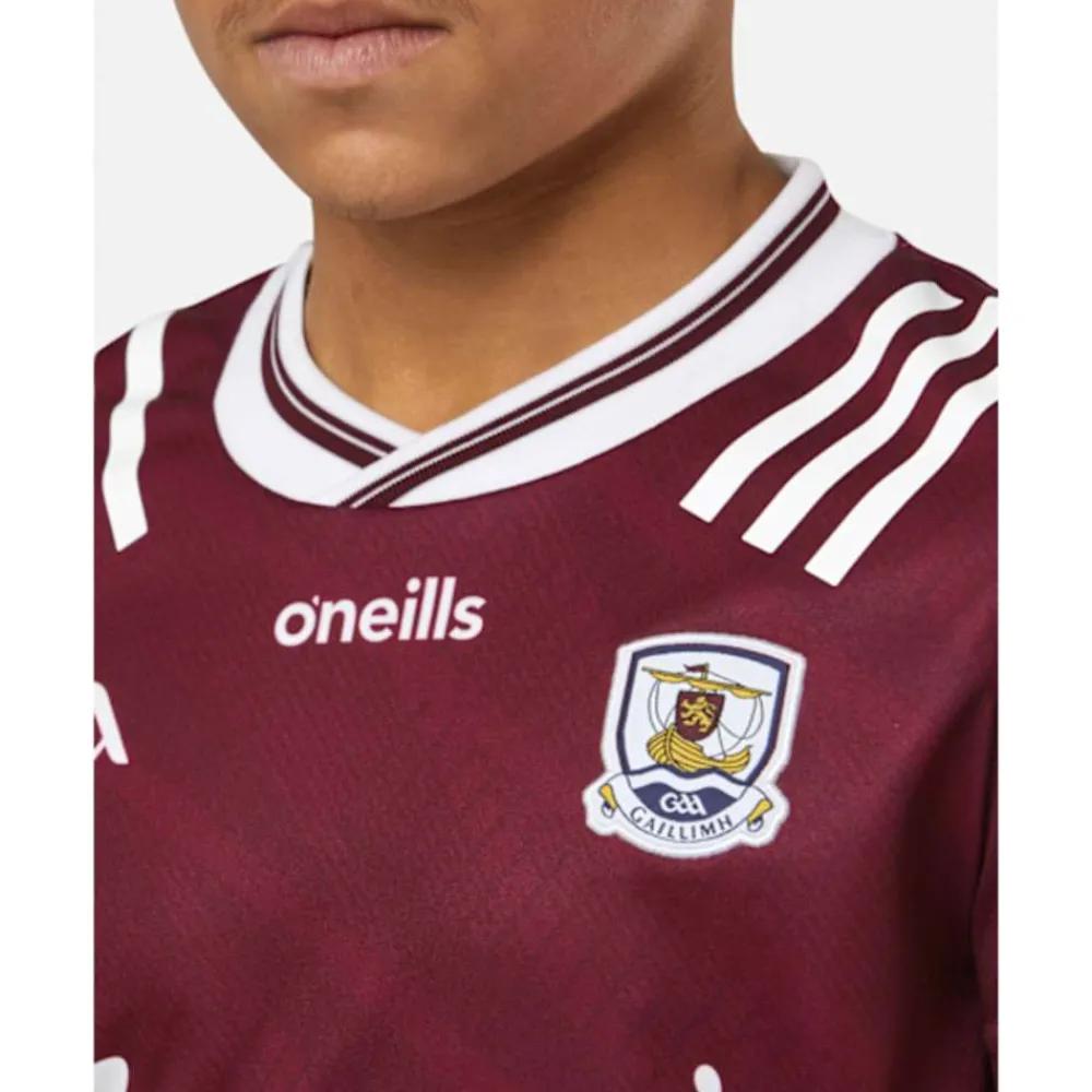Discount O'Neills Kids Galway 24/25 Home Jersey Purple