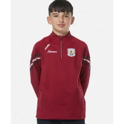 Clearance O'Neills Kids Galway Weston Half Zip Brushed Top Purple