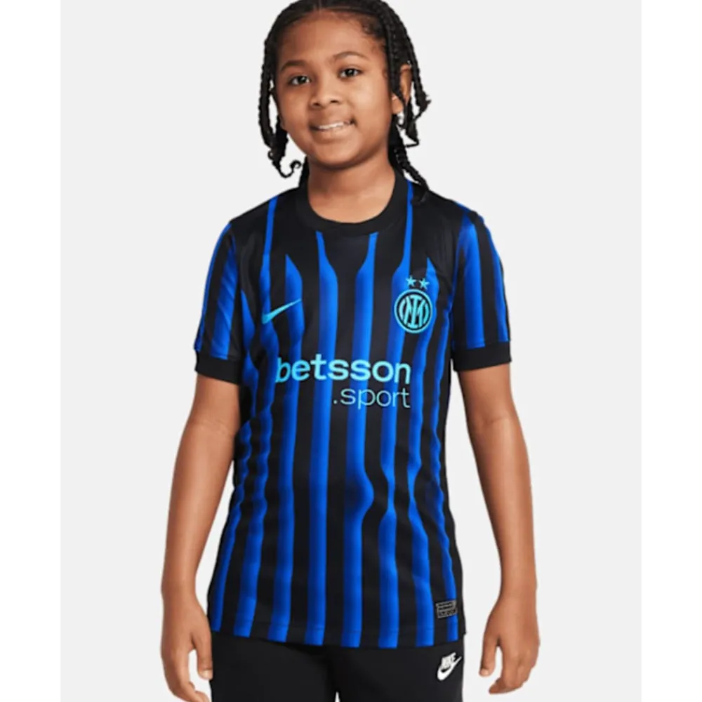 Sale Nike Kids Inter Milan Home Jersey Blue