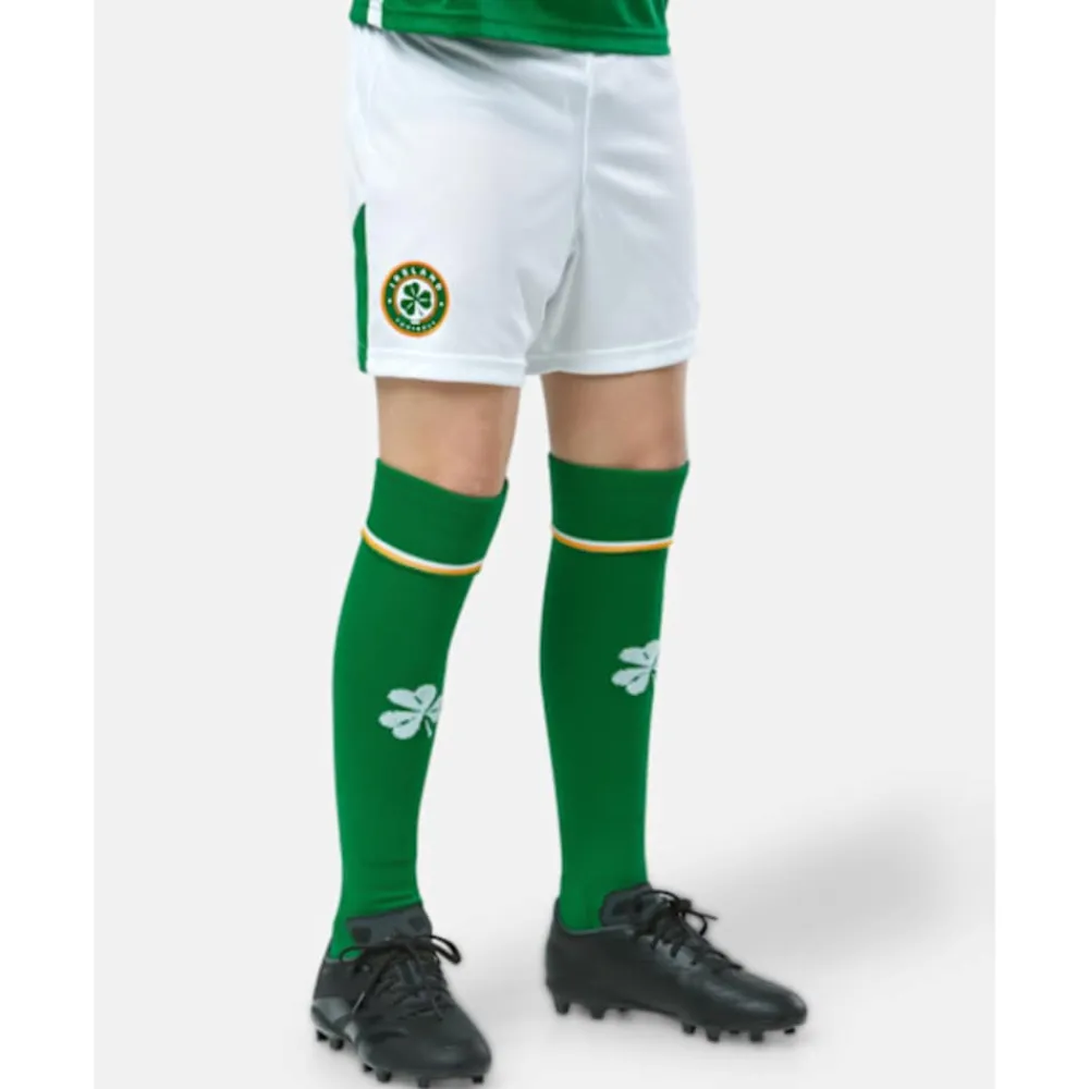 Discount Castore Kids Ireland Home Shorts White