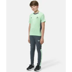 New Castore Kids Ireland Rise Pro Players Training Pants Black