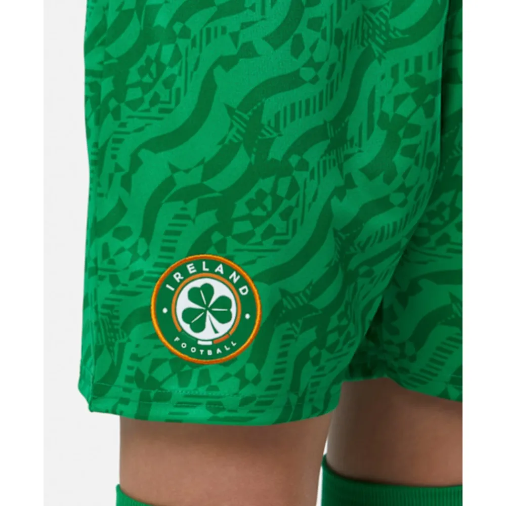 Outlet Castore Kids Ireland Third Shorts Green