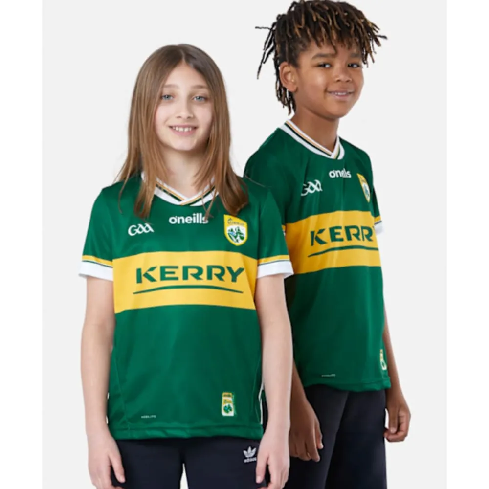 Hot O'Neills Kids Kerry Home Jersey Green