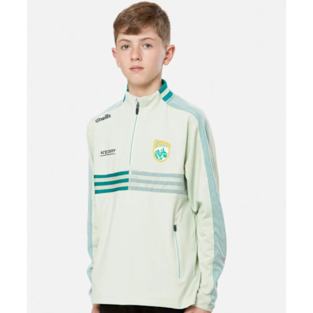 Outlet O'Neills Kids Kerry Nepal Half Zip Top Green