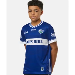 Clearance O'Neills Kids Laois 24/25 Home Jersey Blue