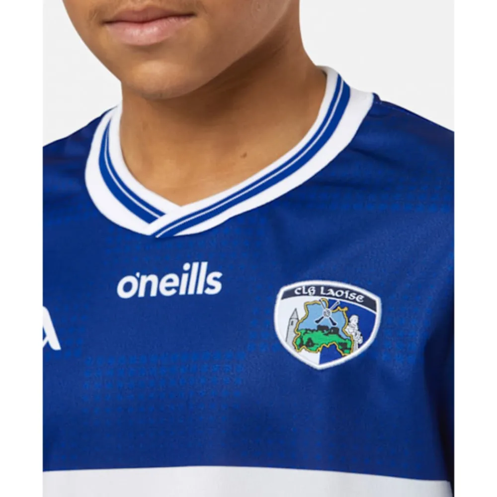 Clearance O'Neills Kids Laois 24/25 Home Jersey Blue