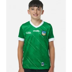 Sale O'Neills Kids Limerick 22/23 Home Jersey Green