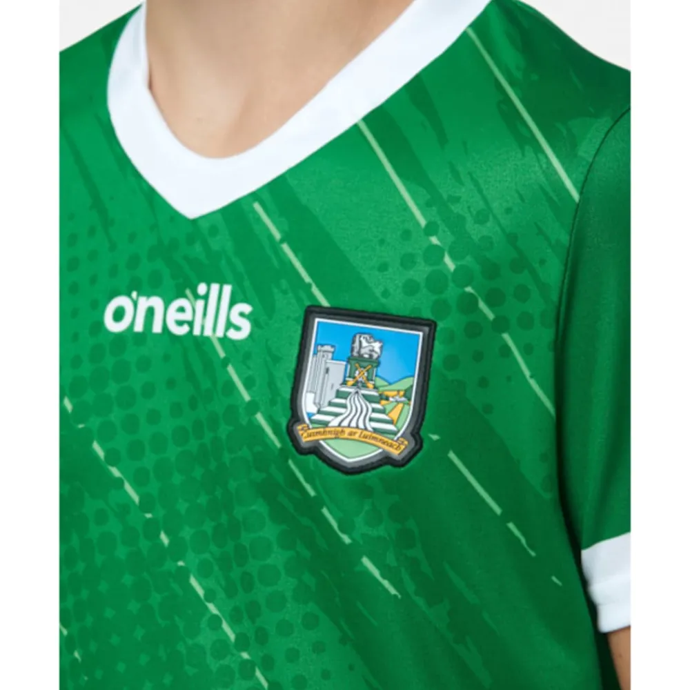 Sale O'Neills Kids Limerick 22/23 Home Jersey Green