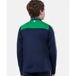 New O'Neills Kids Limerick Dynamo Brushed Half Zip Top Navy