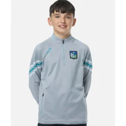 Sale O'Neills Kids Limerick Weston Half Zip Brushed Top Grey