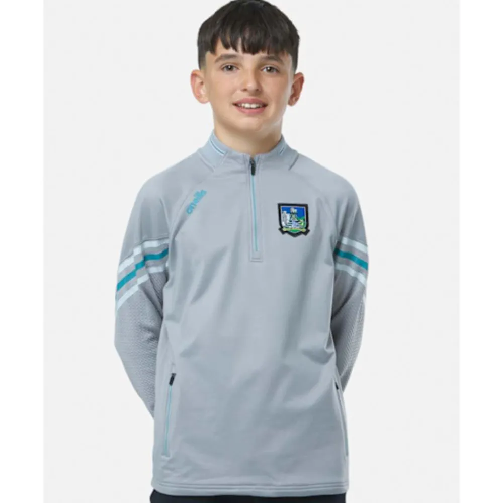 Sale O'Neills Kids Limerick Weston Half Zip Brushed Top Grey