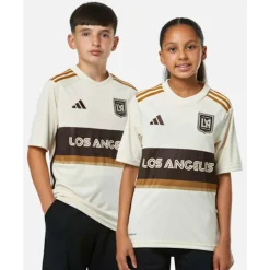Clearance adidas Kids Los Angeles FC 24/25 Third Jersey Cream