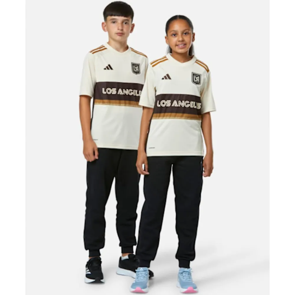Clearance adidas Kids Los Angeles FC 24/25 Third Jersey Cream