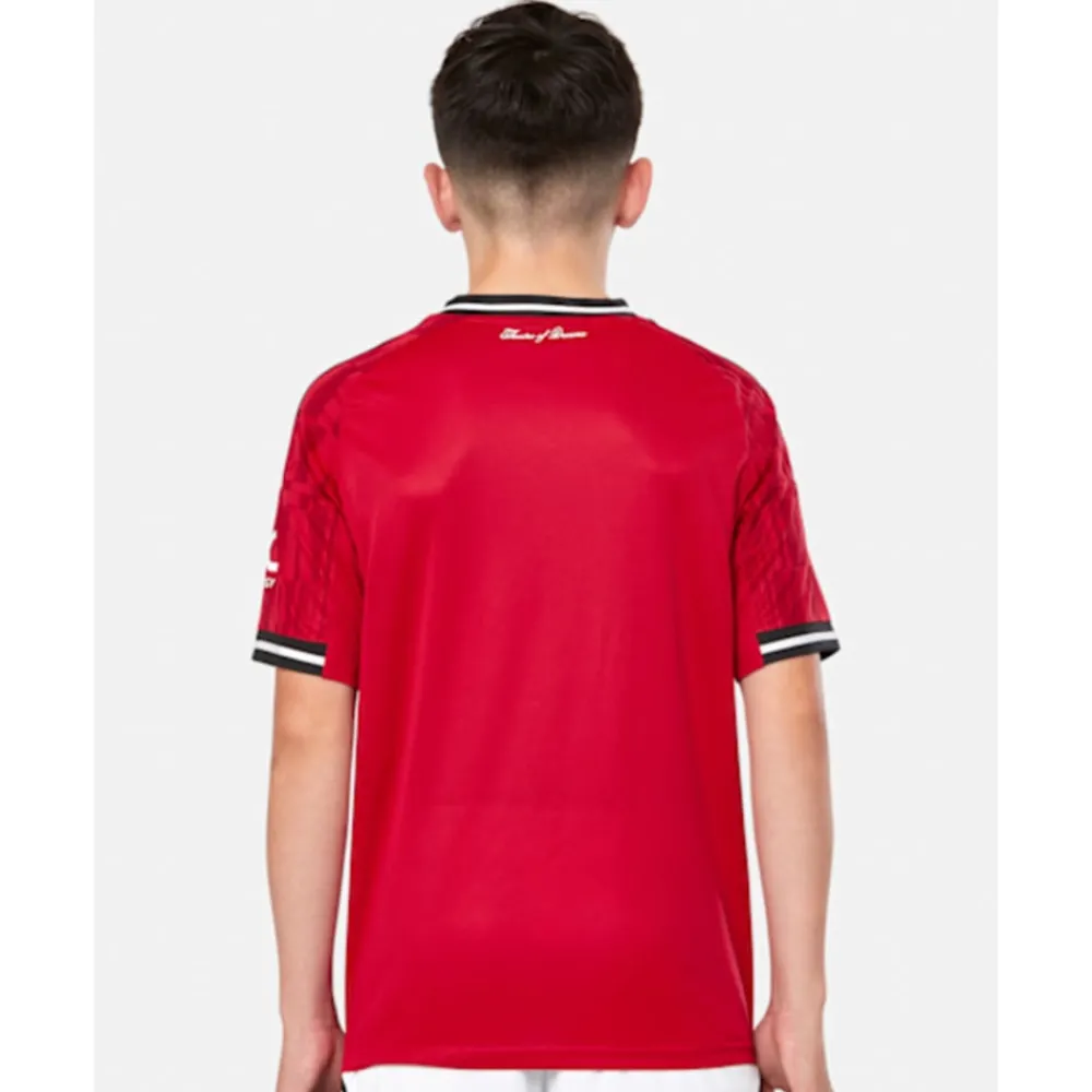 Hot adidas Kids Manchester United 25/26 Home Jersey Red