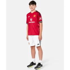 Hot adidas Kids Manchester United 25/26 Home Shorts White