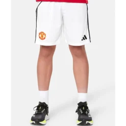Hot adidas Kids Manchester United 25/26 Home Shorts White