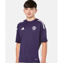 Discount adidas Kids Manchester United Training T-Shirt Purple