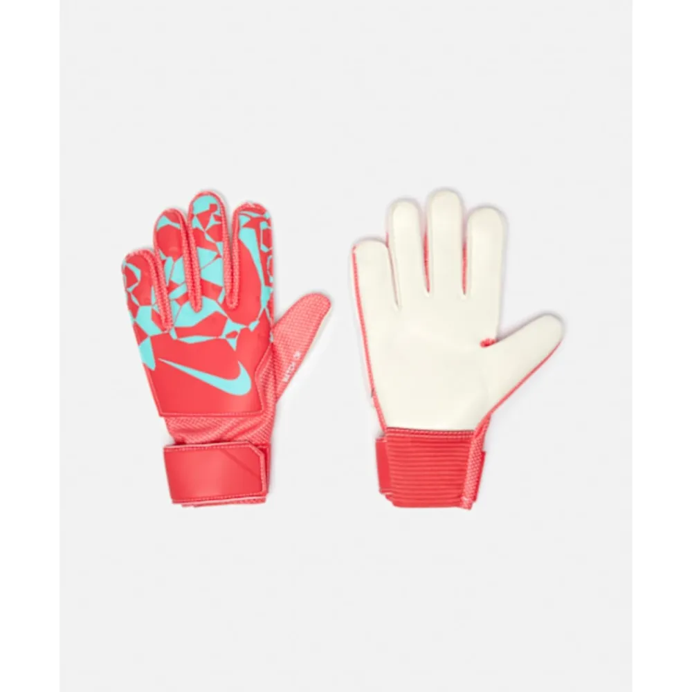 Clearance Nike Kids Match Goalkeeper Gloves Red
