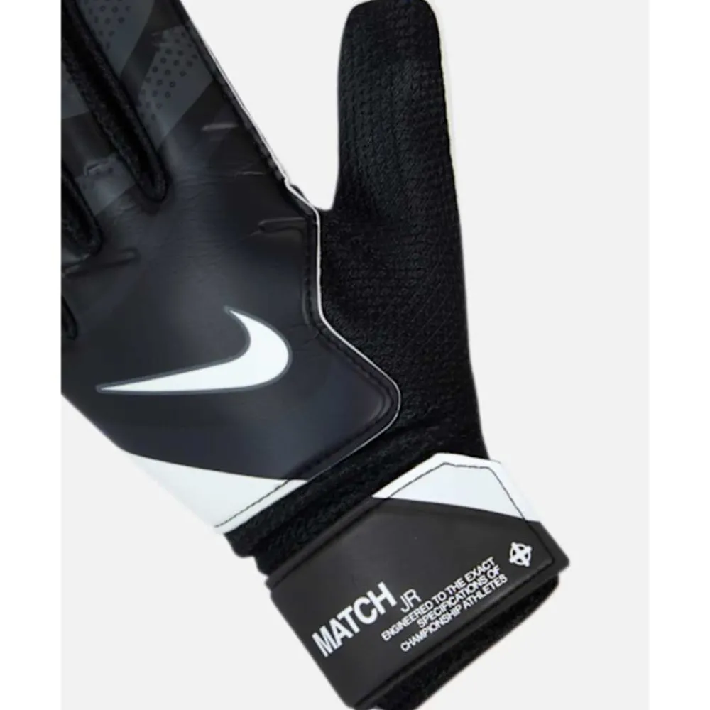 Discount Nike Kids Match Goalkeeper Glove Black