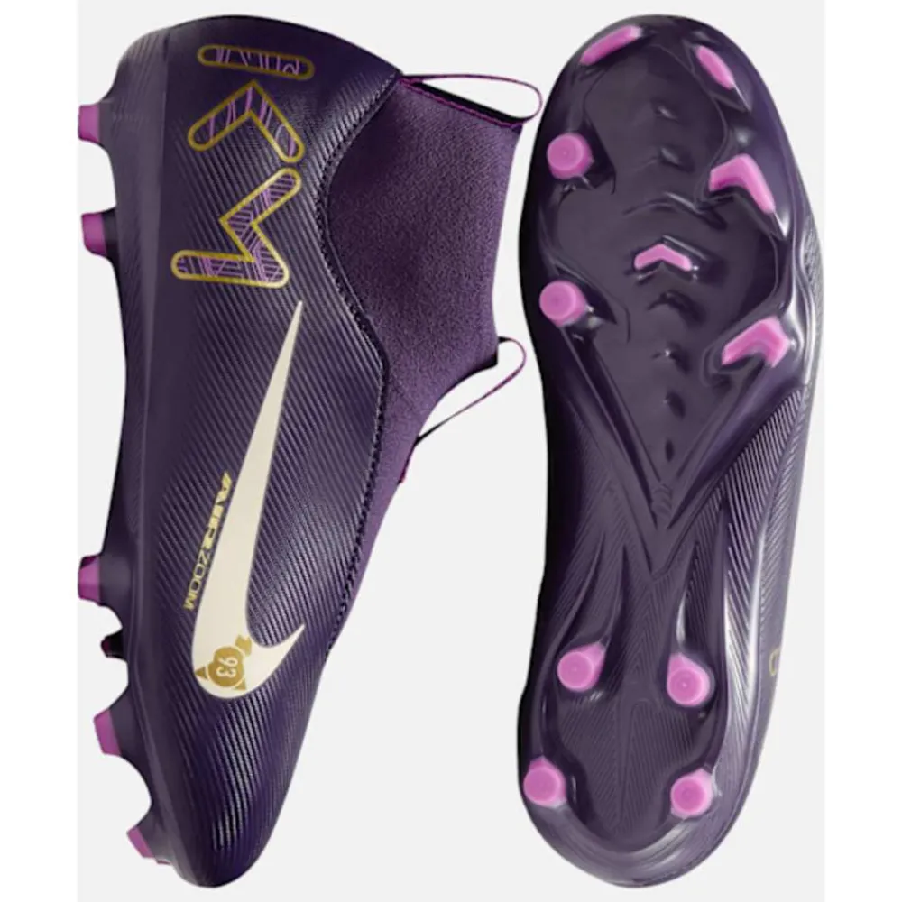 Fashion Nike Kids Mercurial Zoom Superfly 10 Academy Mbappe Firm Ground Purple